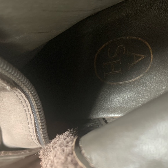 ASH egotist hi-heeled combat boots. Grey and dark grey variations. size 7 1/2. - Picture 8 of 10